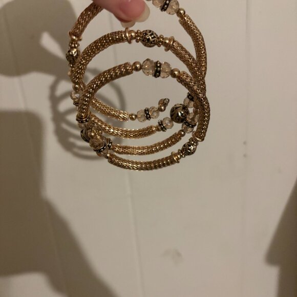 Golden wrap bracelet - Picture 3 of 4